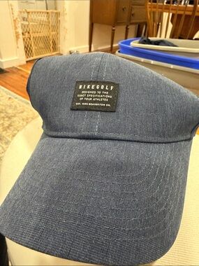 Nike Blue Golf Hat with Black NikeGolf Patch